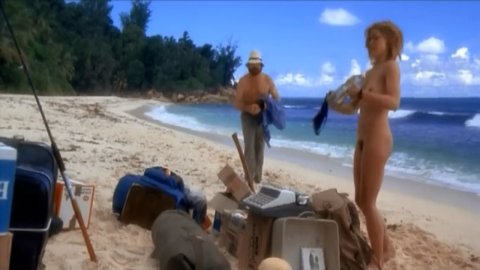 Amanda Donohoe - Fully Naked Scenes in Castaway (1986)