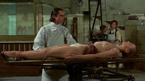 Dalila Di Lazzaro - Fully Naked Scenes in Flesh for Frankenstein (1973)