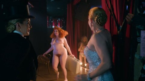 Geena Davis, Kasia Szarek - Fully Naked Scenes in GLOW s03e09 (2019)